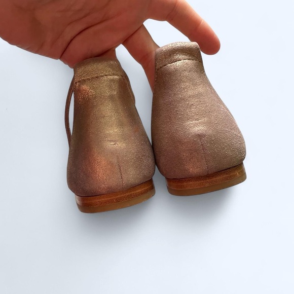 Steve Madden Sweety gold beige fringe lace up sandals Size US 7.5 - Picture 4 of 6